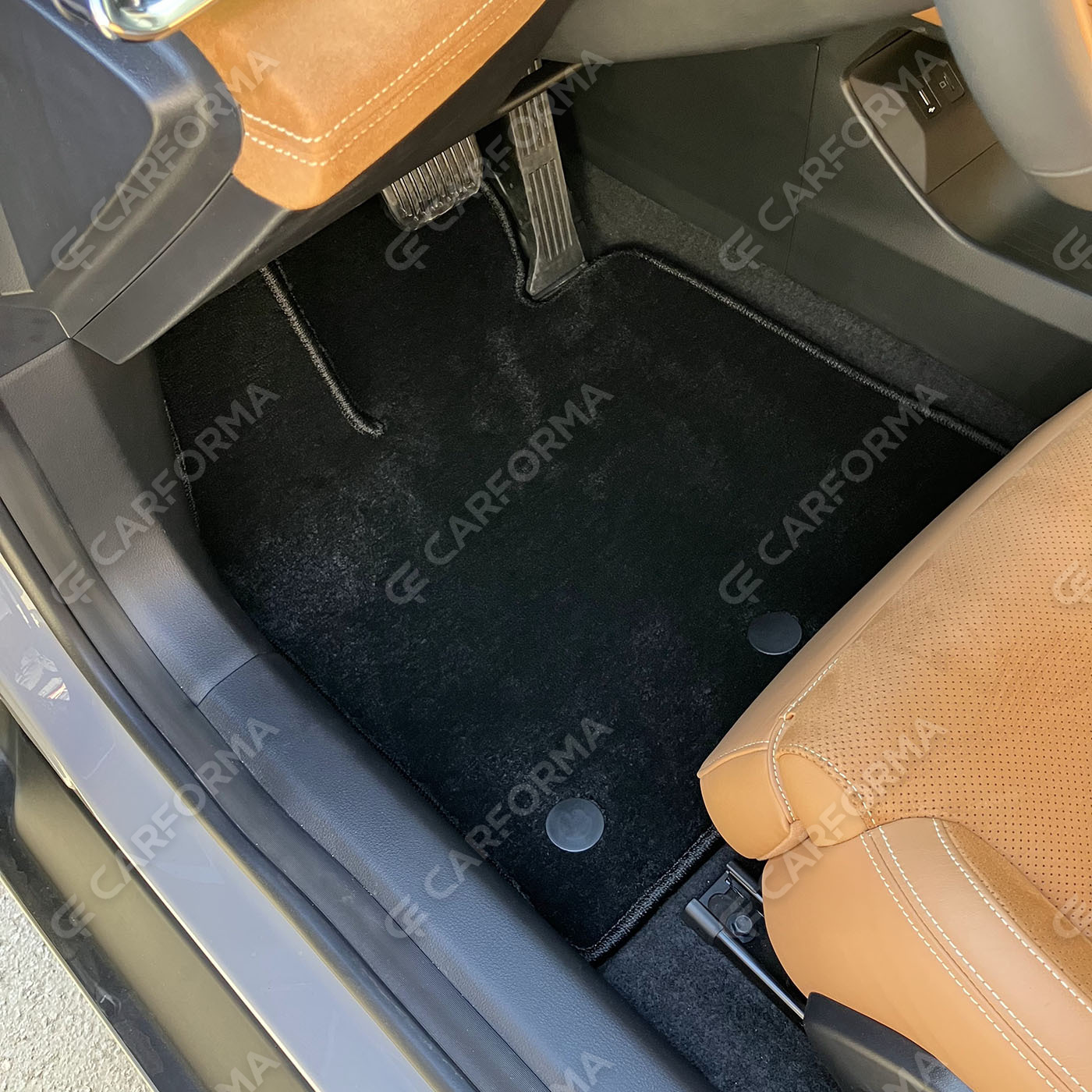 Ворсовые коврики на Mazda EZ-6 2024&nbsp;-&nbsp;2026 в Липецке