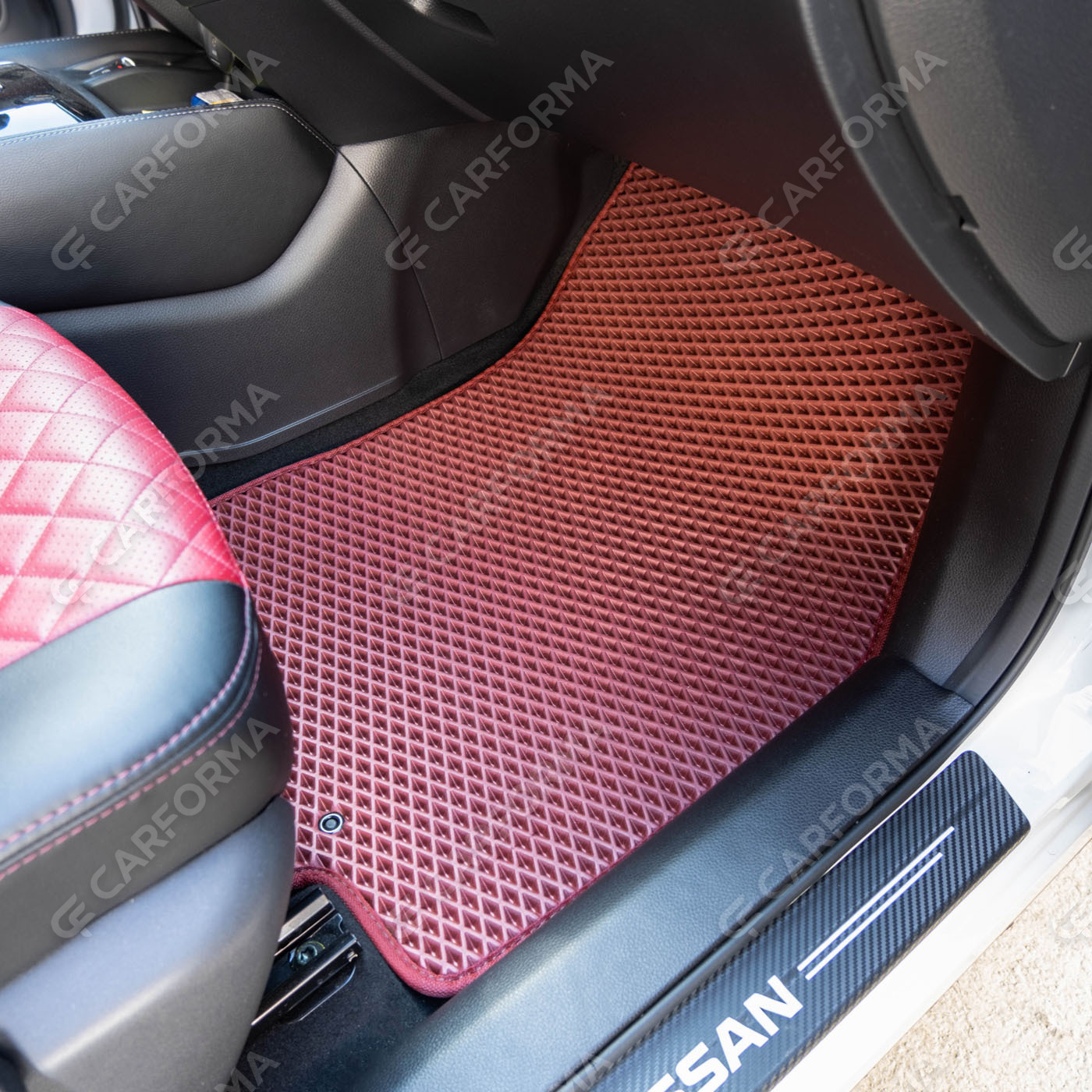 Водительские ворсовые коврики  Nissan Qashqai (J11) (Европа) 2013&nbsp;-&nbsp;2021 в Липецке