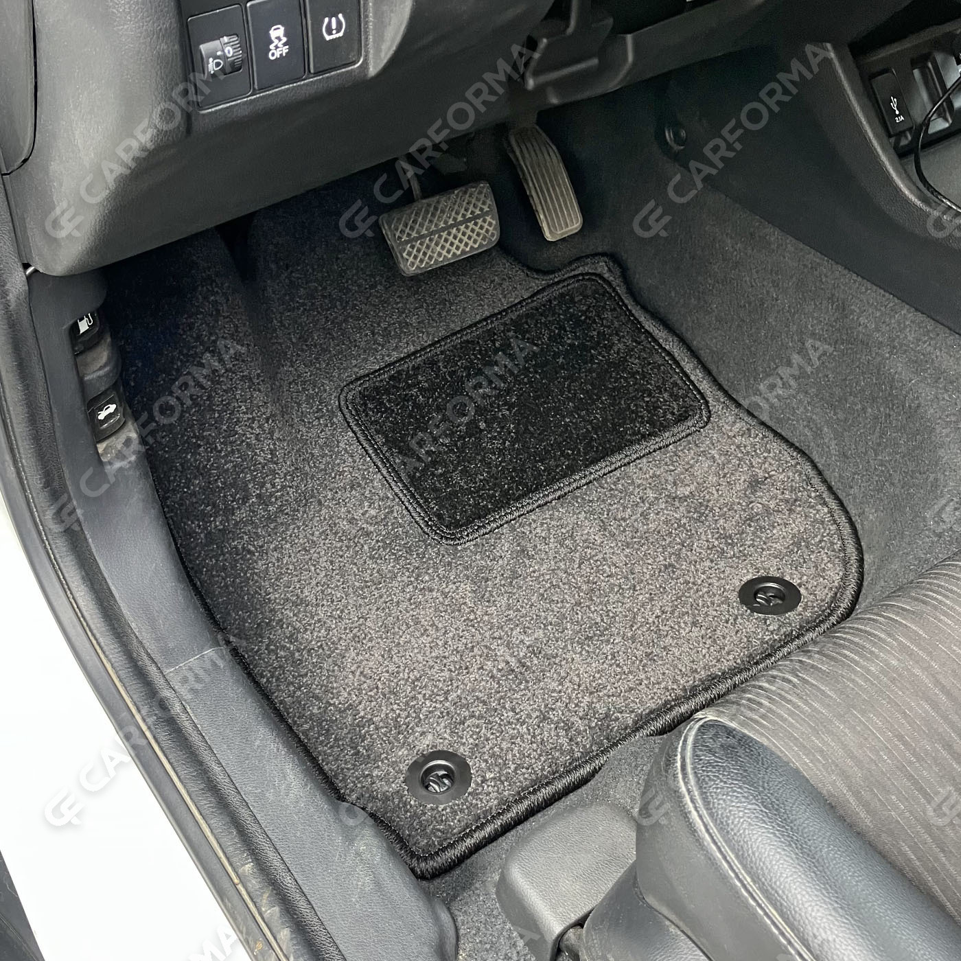 Ворсовые коврики на Honda XR-V I 2014&nbsp;-&nbsp;2022 в Липецке