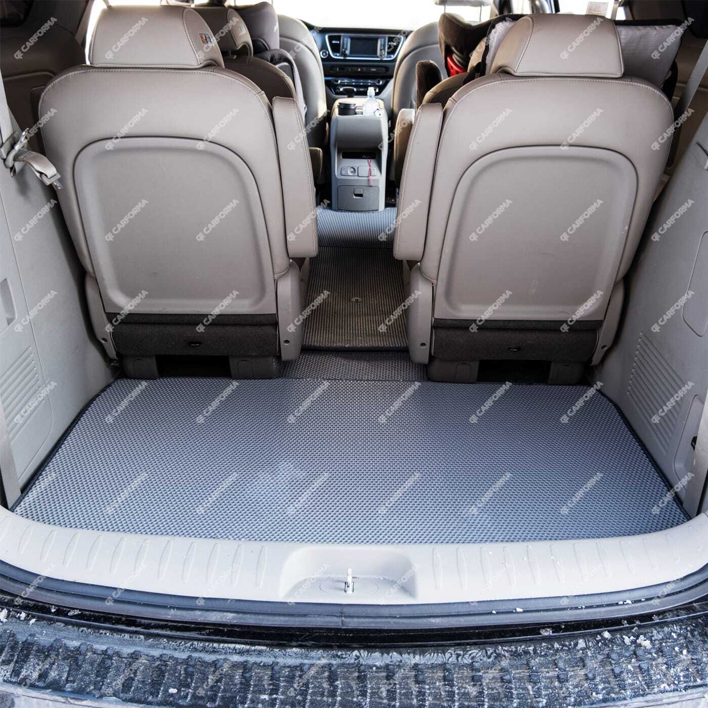 EVA коврики на KIA Carnival III 9 мест и 11 мест 2014&nbsp;-&nbsp;2021 в Липецке