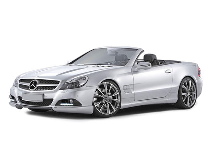 Ворсовые коврики на Mercedes SL (R230) 2001 - 2011 в Липецке