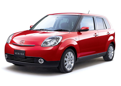 Ворсовые коврики на Mazda Verisa 2004 - 2015 в Липецке
