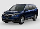 Коврики на Honda Pilot III 2015 - 2022 в Липецке
