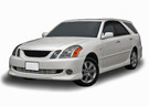 Ворсовые коврики на Toyota Mark II Wagon Blit 2002 - 2007 в Липецке