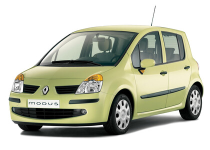 Ворсовые коврики на Renault Modus 2004 - 2012 в Липецке