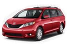 Ворсовые коврики на Toyota Sienna III 2010 - 2020 в Липецке