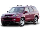 Ворсовые коврики на Acura MDX I 2000 - 2006 в Липецке