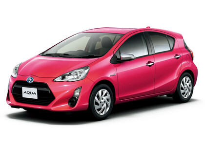 Ворсовые коврики на Toyota Aqua (P10) 2011 - 2021 в Липецке