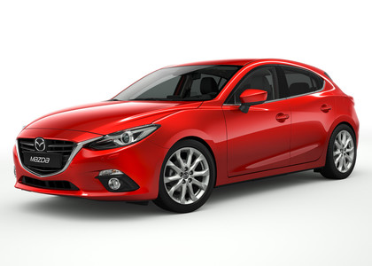 Ворсовые коврики на Mazda Axela III 2013 - 2019 в Липецке