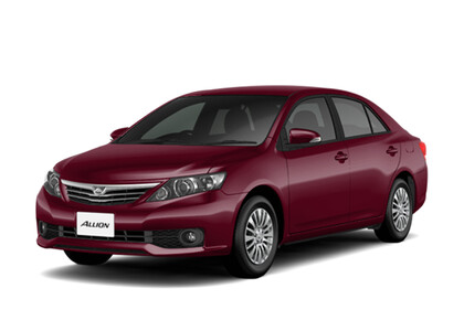 Ворсовые коврики на Toyota Allion II 2007 - 2021 в Липецке