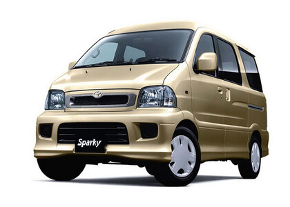 Коврики на Toyota Sparky 2000 - 2003 в Липецке