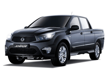 Ворсовые коврики на SsangYong Actyon Sports 2006 - 2016 в Липецке