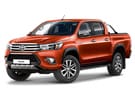 Ворсовые коврики на Toyota Hilux VIII 2015 - 2025 в Липецке