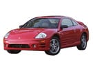 Ворсовые коврики на Mitsubishi Eclipse III 1999 - 2005 в Липецке