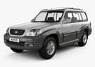 Ворсовые коврики на Hyundai Terracan 2001 - 2008 в Липецке