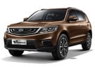 Ворсовые коврики на Geely Emgrand X7 второй рестайлинг 2019 - 2022 в Липецке