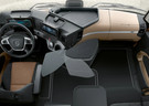 Коврики на Mercedes Actros MP4 MP5 тягач GigaSpace 2011 - 2025 в Липецке