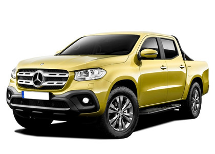 Ворсовые коврики на Mercedes X-Class 2017 - 2020 в Липецке