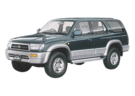 Ворсовые коврики на Toyota Hilux Surf III 1995 - 2002 в Липецке