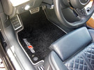 Ворсовые коврики на Audi A6 Allroad quattro (C7) 2012 - 2019 в Липецке