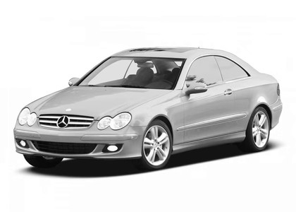 EVA коврики на Mercedes CLK (C209) 2002 - 2009 в Липецке