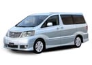 Ворсовые коврики на Toyota Alphard (H10) 2002 - 2008 в Липецке