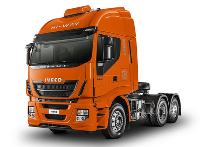 Ворсовые коврики на Iveco Stralis (Hi-Way) 2016 - 2025 в Липецке
