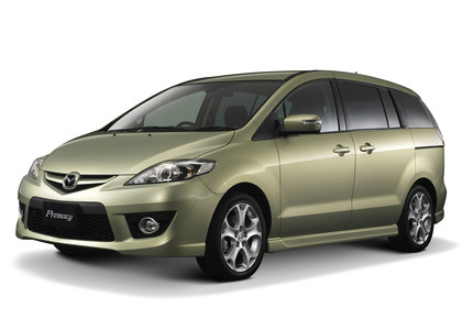 Ворсовые коврики на Mazda Premacy II 2005 - 2010 в Липецке