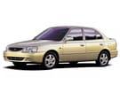 Ворсовые коврики на Hyundai Accent 1999 - 2012 в Липецке