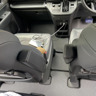 Ворсовые коврики на Honda StepWGN VI 2022 - 2026 в Липецке Ворсовые коврики на Honda StepWGN VI 2022 - 2026 в Липецке
