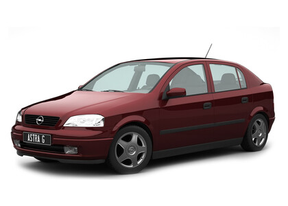 Ворсовые коврики на Opel Astra G 1998 - 2004 в Липецке